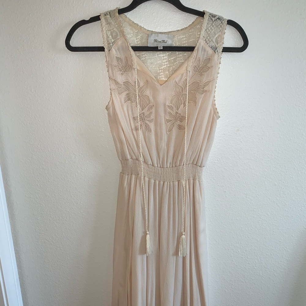 Cream dress